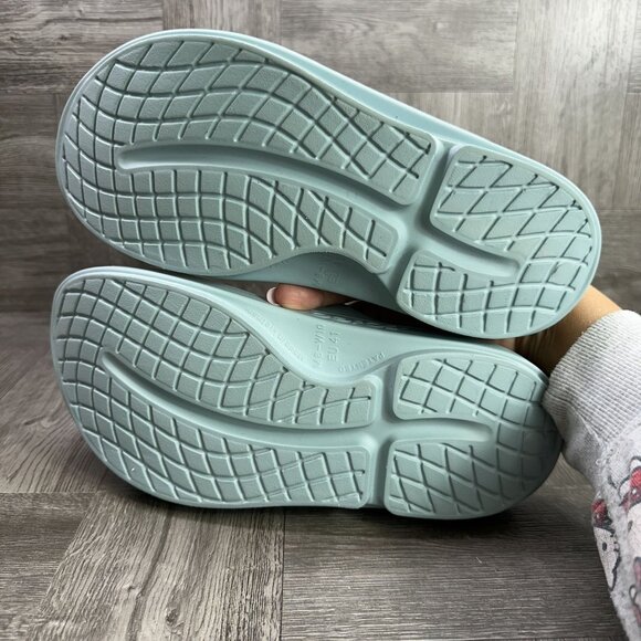 OOFOS OOAHH Nomad Women's size 10 Mist Slides Sandals - Picture 7 of 8
